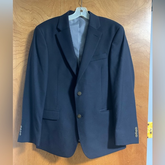 Tommy Hilfiger Navy Suit Jacket - Picture 1 of 6
